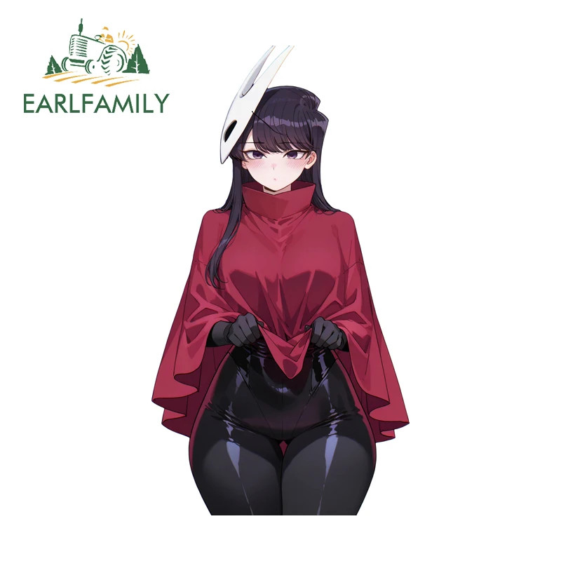 EARLFAMILY 5.1'' Shy Hornet Cosplay Vinyl Decal Suitcase Motorcycle Anime Helmet thumbnail 6