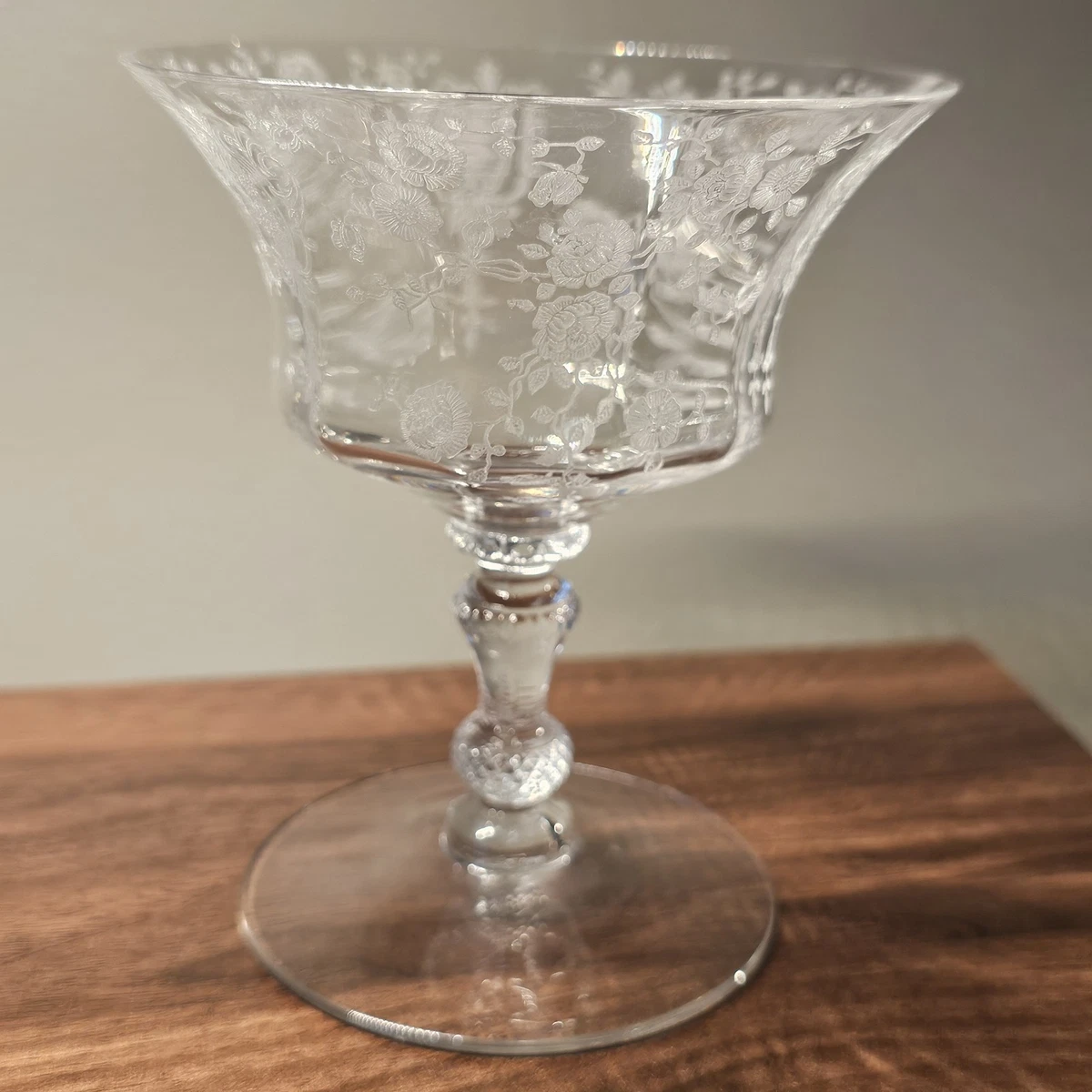 Crystal Etched Goblets for sale | eBay
