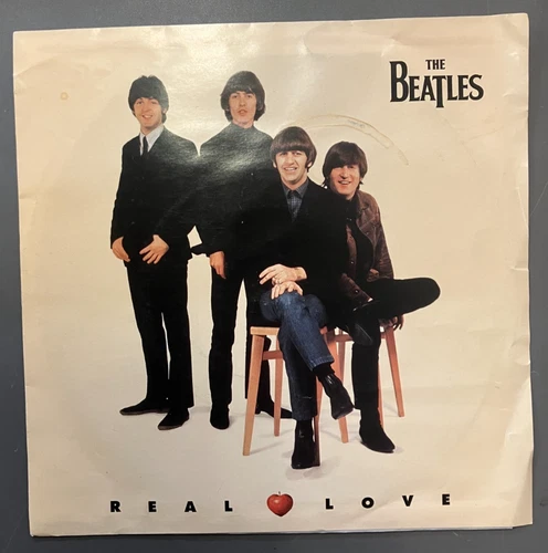 The Beatles Real Love & Baby's In Black 45rpm vinyl on Apple Records 1996