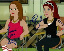 Jeanna Harrison and Sarah Dunsworth Autographed Trailer Park Boys 8x10 Photo