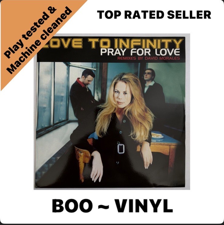 Love To Infinity - Pray For Love, 12"", (Vinyl) Garage House VG+ / EX