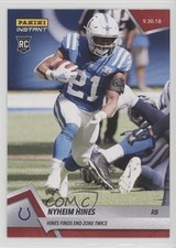 2018 Panini Instant NFL /66 Nyheim Hines #46 1m1a