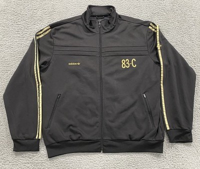 Adidas Jacket Mens 2XL Black Originals 83-C J.Mano Edition Full