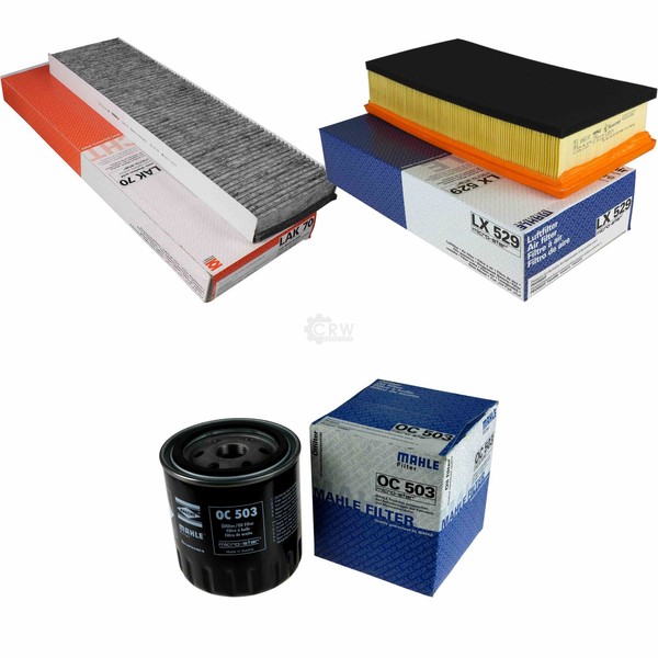 Mahle Set Filterpaket FüR Peugeot 607 3.0 V6 24V-image