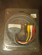 A/V Extend-A-Jack Gold Series 6ft by RadioShack Easy Access To A/V Inputs New