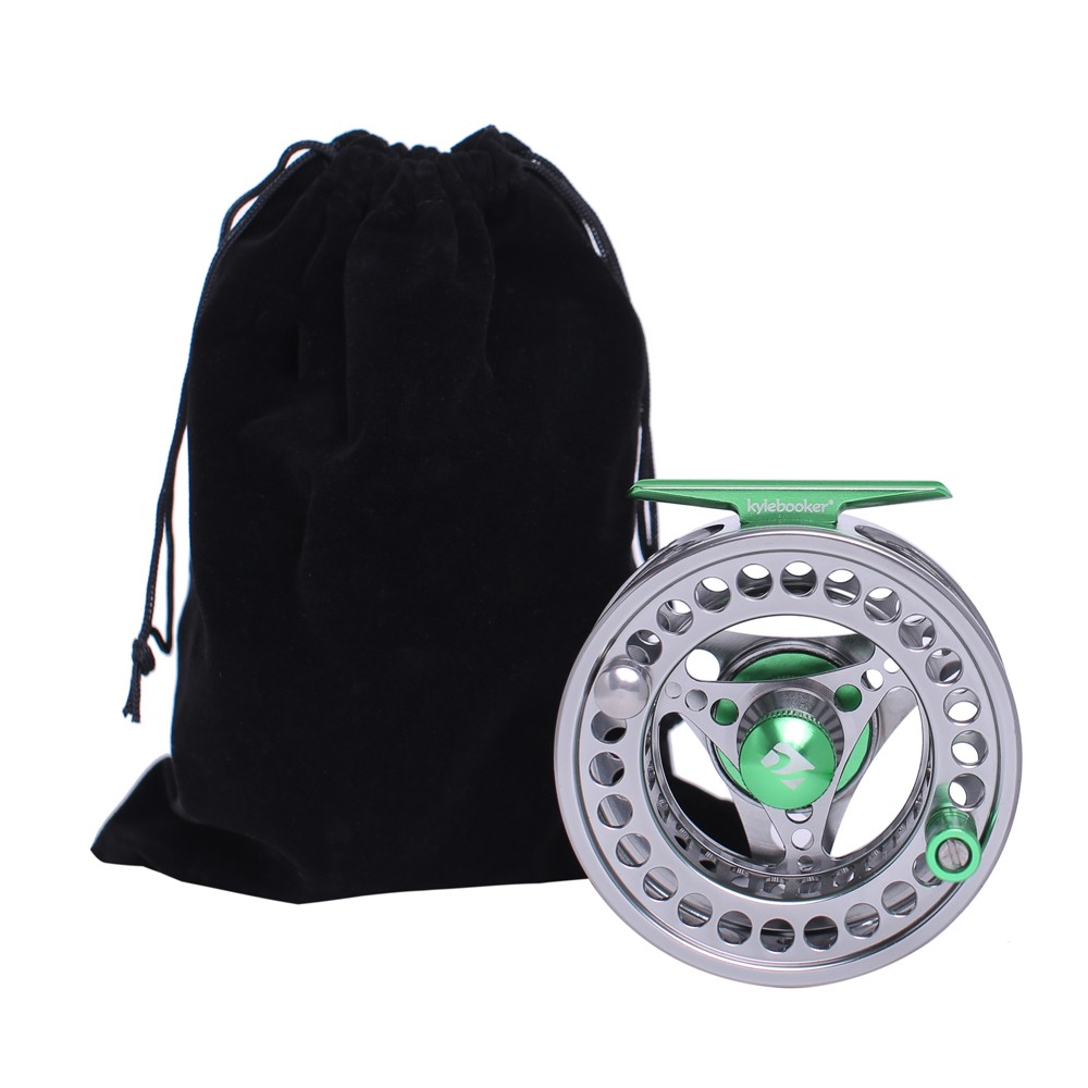 Large Arbor Fly Fishing Reel | CNC Machined Aluminum Alloy | for 5/6 7/8 WT Line