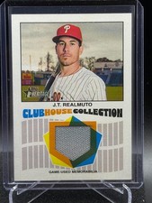 J.T. Realmuto 2026 Heritage Clubhouse Collection Game Used Jersey - Phillies