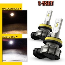 Fog Driving Light Bulb LED Super Bright 6000K White AUXITO B3F H8/9/11/16JP2-10x