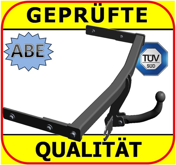 Ahk FüR Vw Polo Ab 2002 AnhäNgerkupplung AnhäNgevorrichtung 2J Garantie Tyb 9N-image