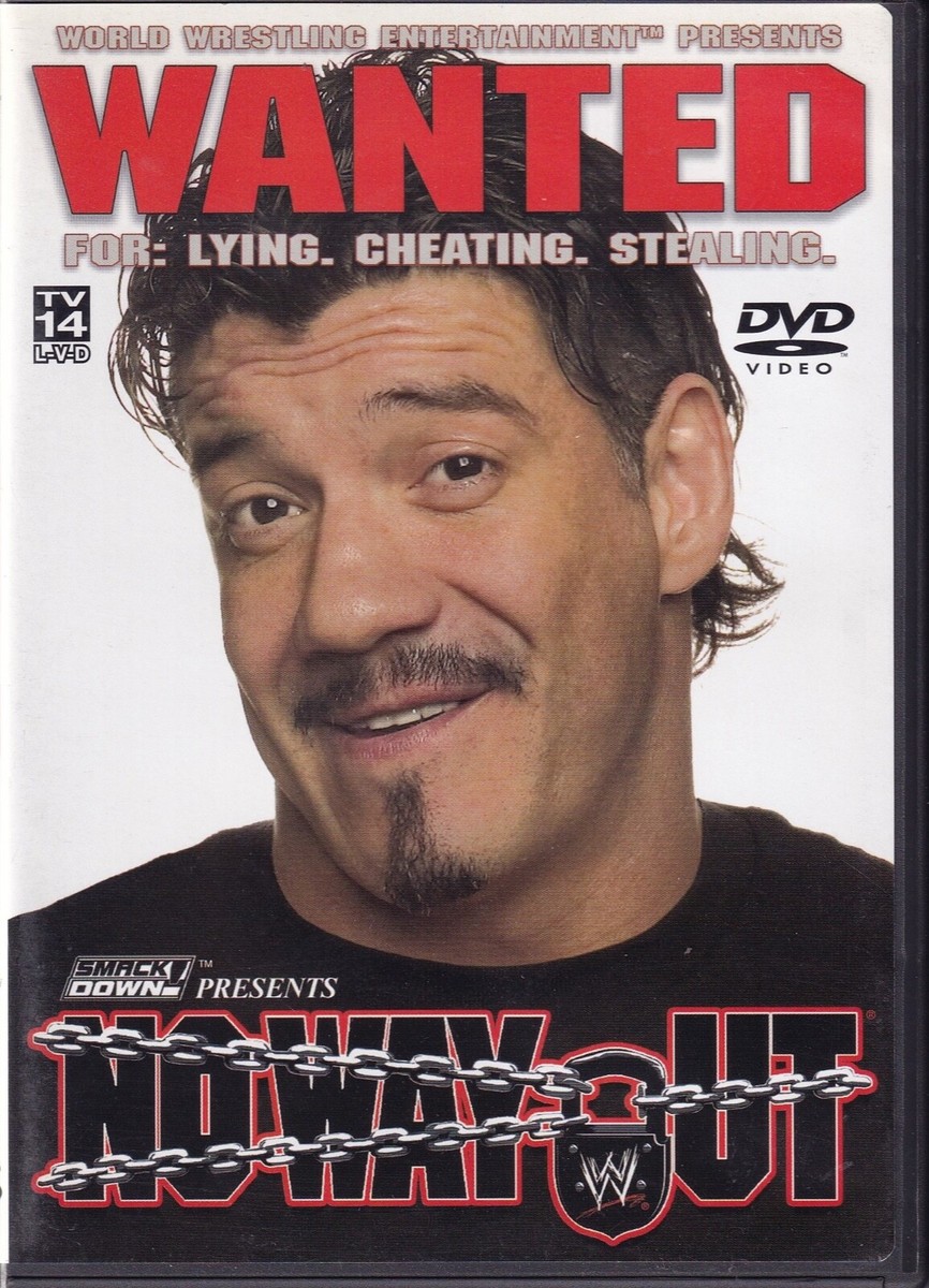 Eddie Guerrero WWE No Way Out 2004 WWE Wrestling PPV DVD Brock
