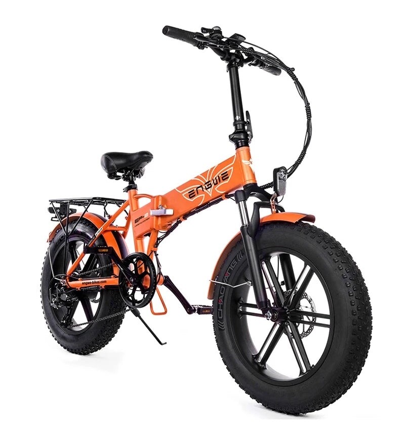 Engwe Electric Bike orange, grey and black | eBay