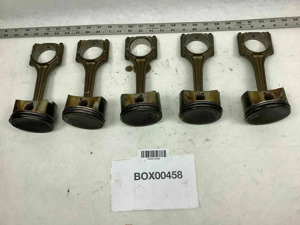 VOLKSWAGEN BEETLE 2010 MOTOR 2.5L PISTÓN CON BIELA JUEGO DE 5 FCTRY Foto 4 de 4