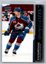2021-22 Upper Deck Series 1 - Young Guns Kyle Burroughs #206 (RC)