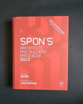 Spon's Architects' and Builders' Price Book 2023; Aecom; CRC Press; Ex-libris