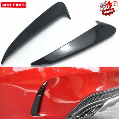 paar Heck Stoßstange Flossen Flaps Für Mercedes Benz C Klasse W205 Limo AMG Line