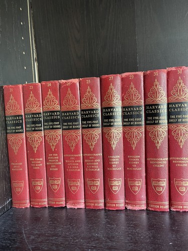 The Harvard Classics Vintage Bücher WÄHLEN SIE EINES, um Ihr Set zu vervollständigen - Bild 3 von 7