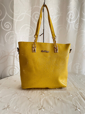 Tasche Mai & ge Shoppertasche Henkeltasche Gelb  Neu