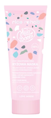 HairBOOM RICE REHAB 4 IN 1 MULTIFUNKTIONALE HAARMASKE