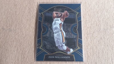 Zion Williamson 2020-21 Select Retail Concourse Level #1 Nice Action Dunk Shot 