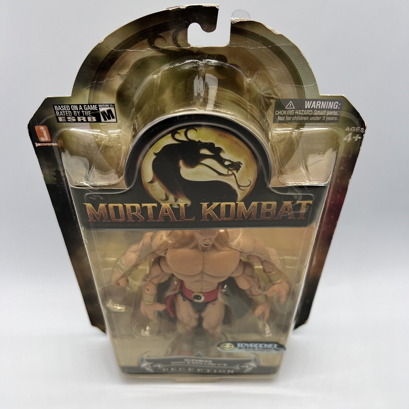 Boneco Action Figure Goro 23cm Resina Mortal Kombat – Geração Bit Games