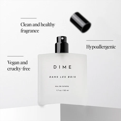 DIME - Dans Les Bois Eau De Toilette 1,7 oz/50 ml Neu Versiegelt - Bild 3 von 4