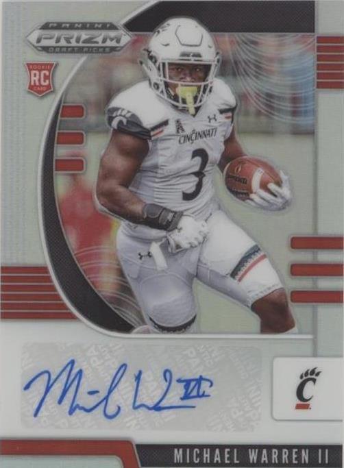 2020 Panini Prizm Draft Picks - Draft Picks Rookies Michael Warren II ...