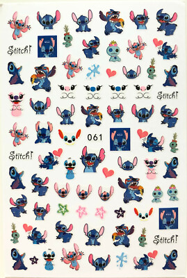 Nail Art Nagel Sticker selbstklebend Tattoo Stitch 061-1425