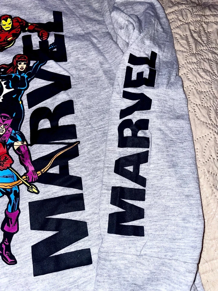 Marvel Superhero Graphic T-Shirt Sz youth XL (boys 14-16) Comics Excellent Cond. - Image 4 of 4