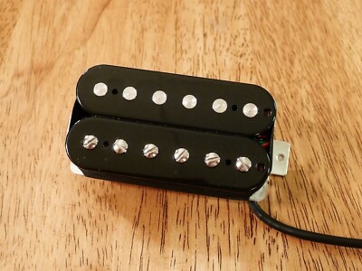 THE 70'S SATURDAY SPECIAL ALNICO 4 BRIDGE HUMBUCKER BLACK FOUR CONDUCTOR WIRE