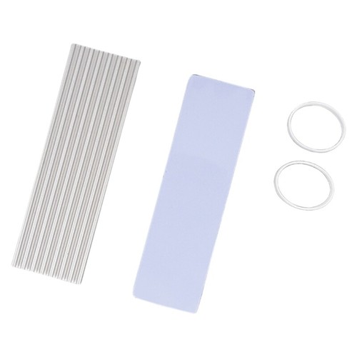 M.2 SSD Heatsink Thermal Pad Heatsink Aluminium Cooling with Silicone Thermal - Afbeelding 9 van 11