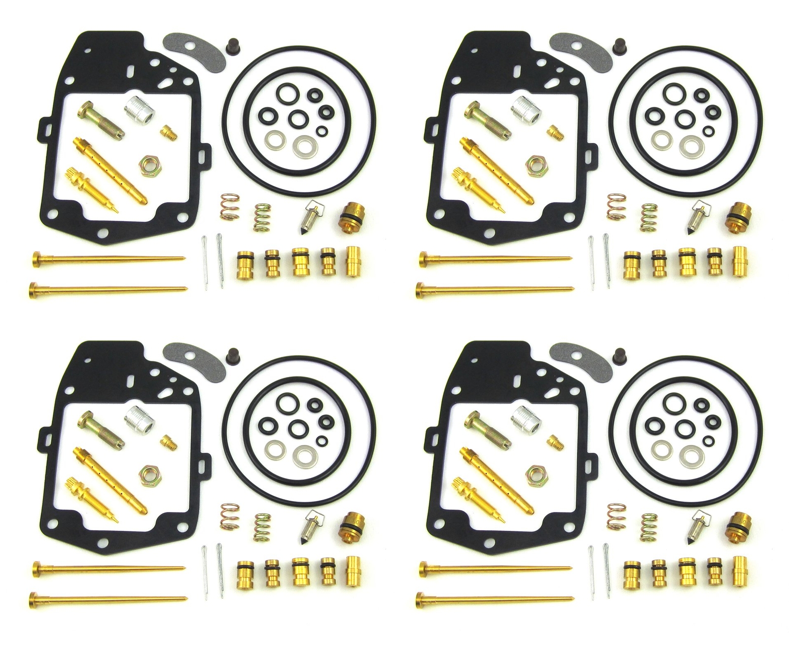 4 X CARBURETOR CARB REPAIR REBUILD KIT 1975 76 77 GL1000 K1 K2 GL 1000 ...