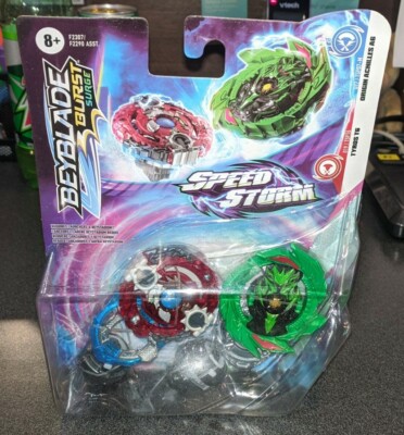 BEYBLADE BURST SURGE SPEED STORM TYROS T6 ORIGIN ACHILLES A6 DUAL TWIN TWO PACK