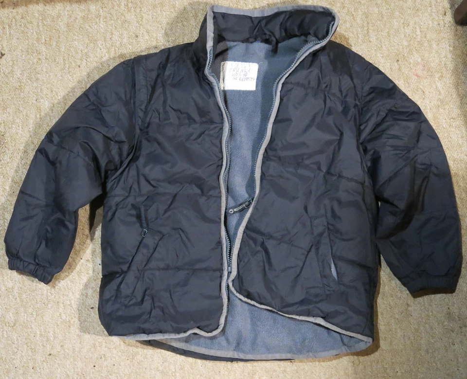 Kinder Anorak 110 Blau  mit abnehmbaren Ärmeln - Bild 1 von 3