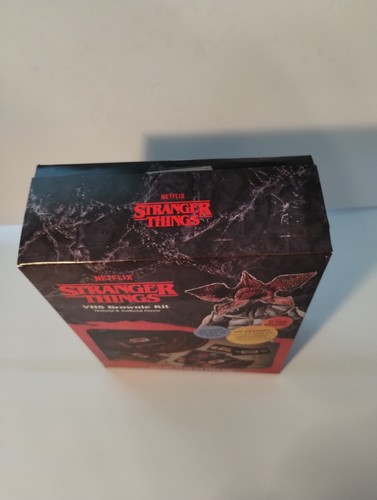Stranger Things Tik Tok VHS Brownie Kit Mix Season 4 Watch Party HTF Craft Box - Picture 5 of 7