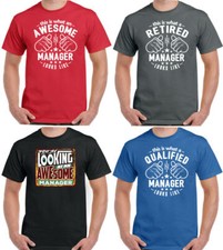 Manager T-Shirt Herren Lustige Geburtstagsges...
