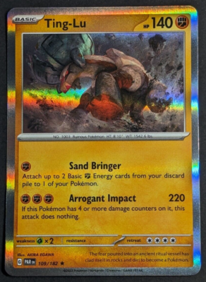 Ting-Lu Holo NM 109/182 Paradox Rift Pokemon Card | eBay
