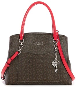 guess brown tote