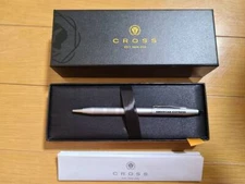 AMEX CROSS Ballpoint Pen AMEX Not For Sale Silver Black Cross New And unused
