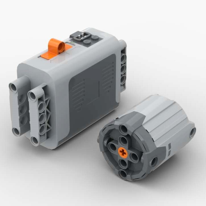 Lego compatible Power Functions XL Motor AA Battery Box (technic