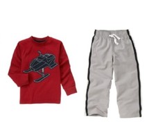 NWT Gymboree Wilderness Lake Snowmobile Shirt  Gray Winter Pants Size 5