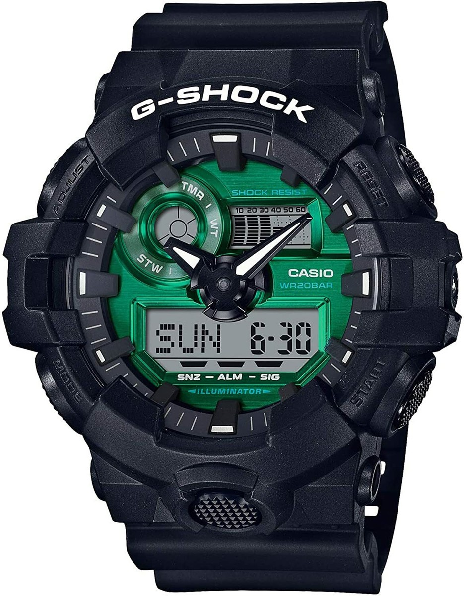 CASIO G-SHOCK GA-700MG-1AJF Black Green Limited Series Digital
