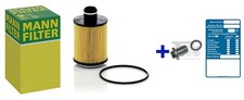 MANN Ölfilter + Ölablassschraube für ALFA ROMEO 159 BRERA MITO SPIDER