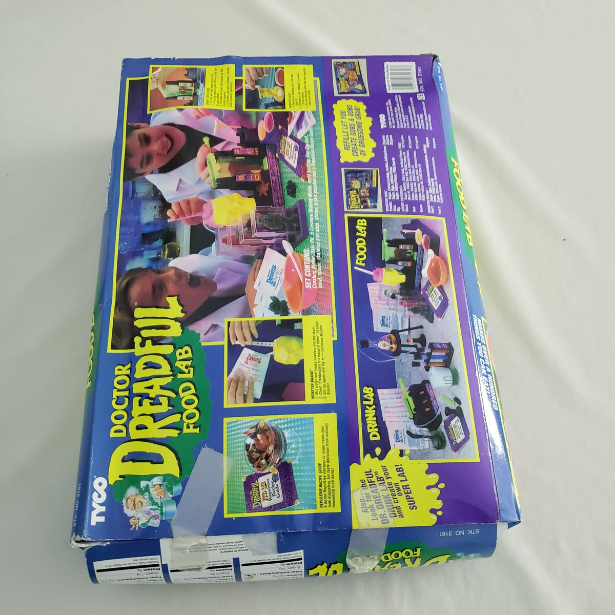 DoctorDreadful Drain-A-Vein / ドクタードレッドフル TYCO DOCTOR DREADFUL DRAIN A VEIN SET New In Box! Rare!Wacky