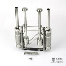 Lesu Metal Air Filter Exhaust Pipe 1/14 Rc Tractor Truck Simulattion Diy Parts