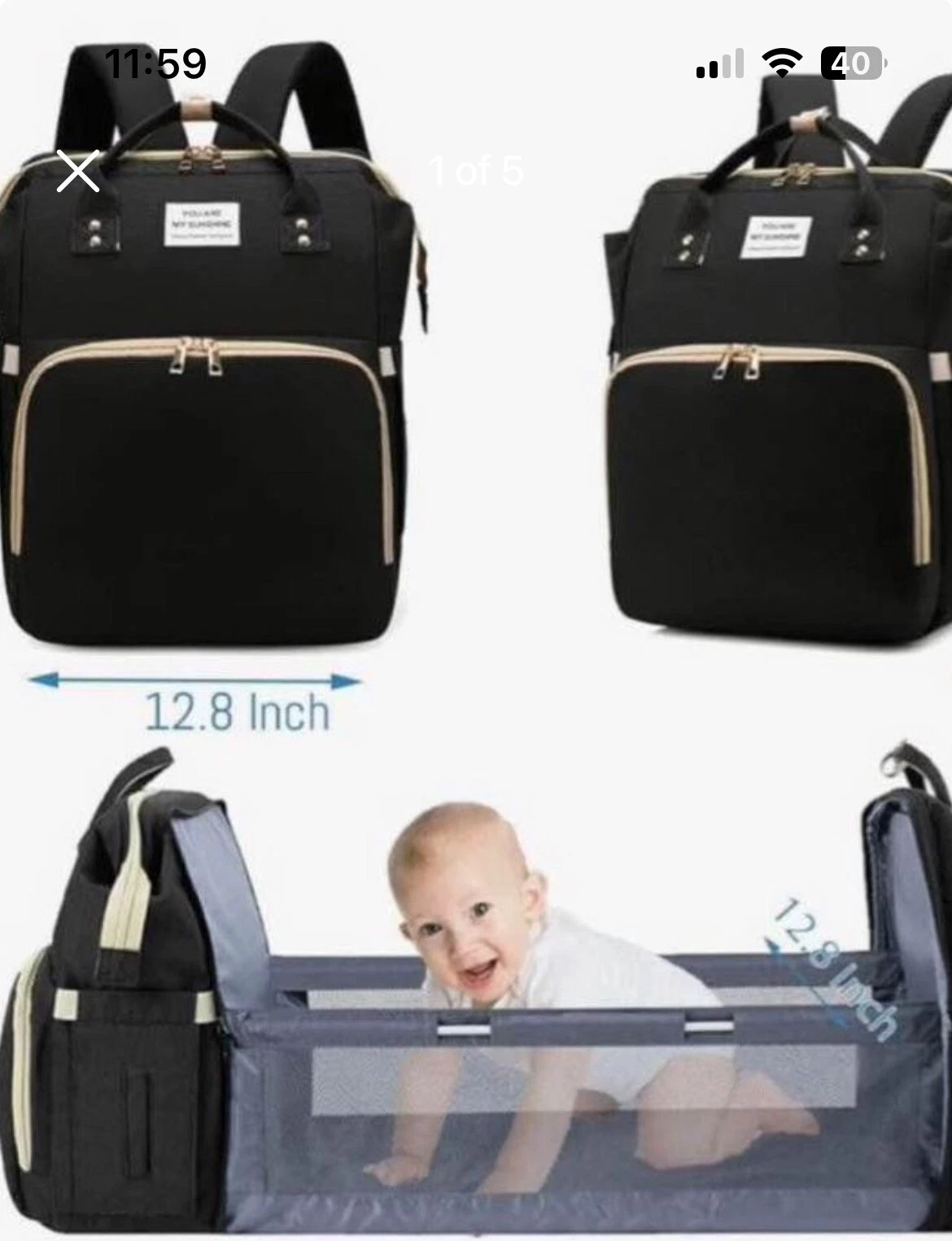 diaper bag