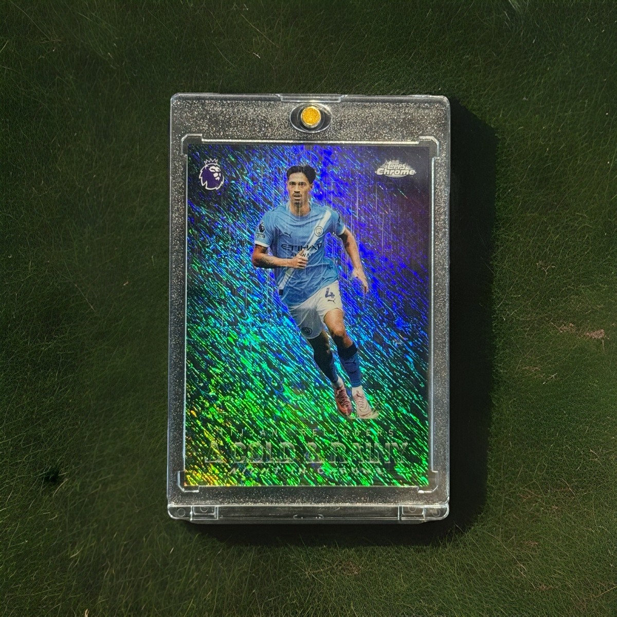 2026 Topps Chrome EPL Man City Tijjani Reijnders Cold & Rainy 