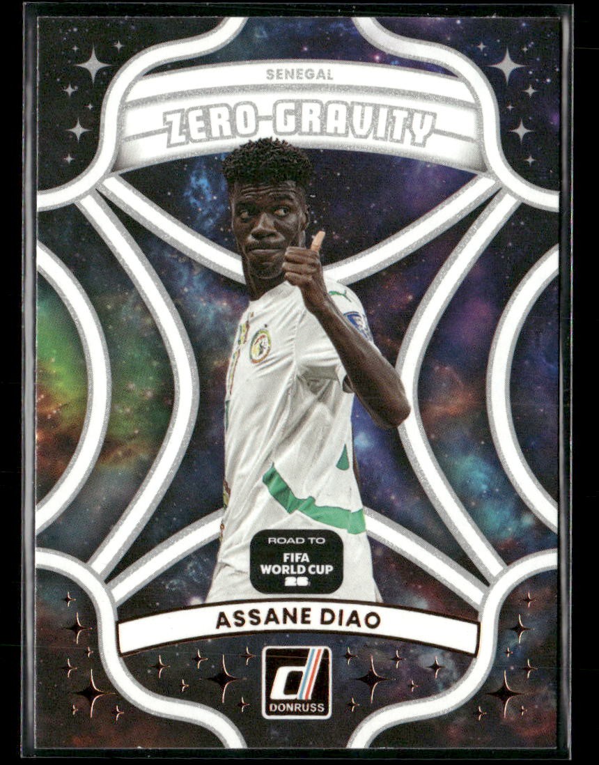 2025-26 Donruss Road to FIFA World Cup #8 Assane Diao Zero Gravity