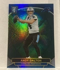 2024 Panini Totally Certified Football Mirror Platinum Green Andy Dalton #14