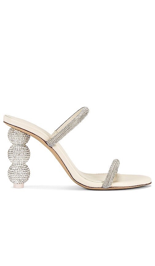 Cult Gaia Women's Envi Embellished High Heel Slide Sandals