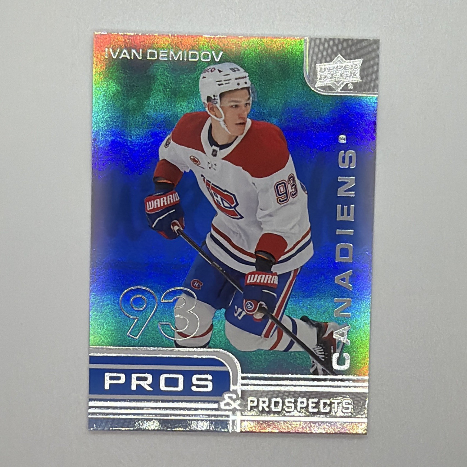 Upper Deck 2025-26 Extended Series Pros & Prospects #PP-12 Ivan Demidov